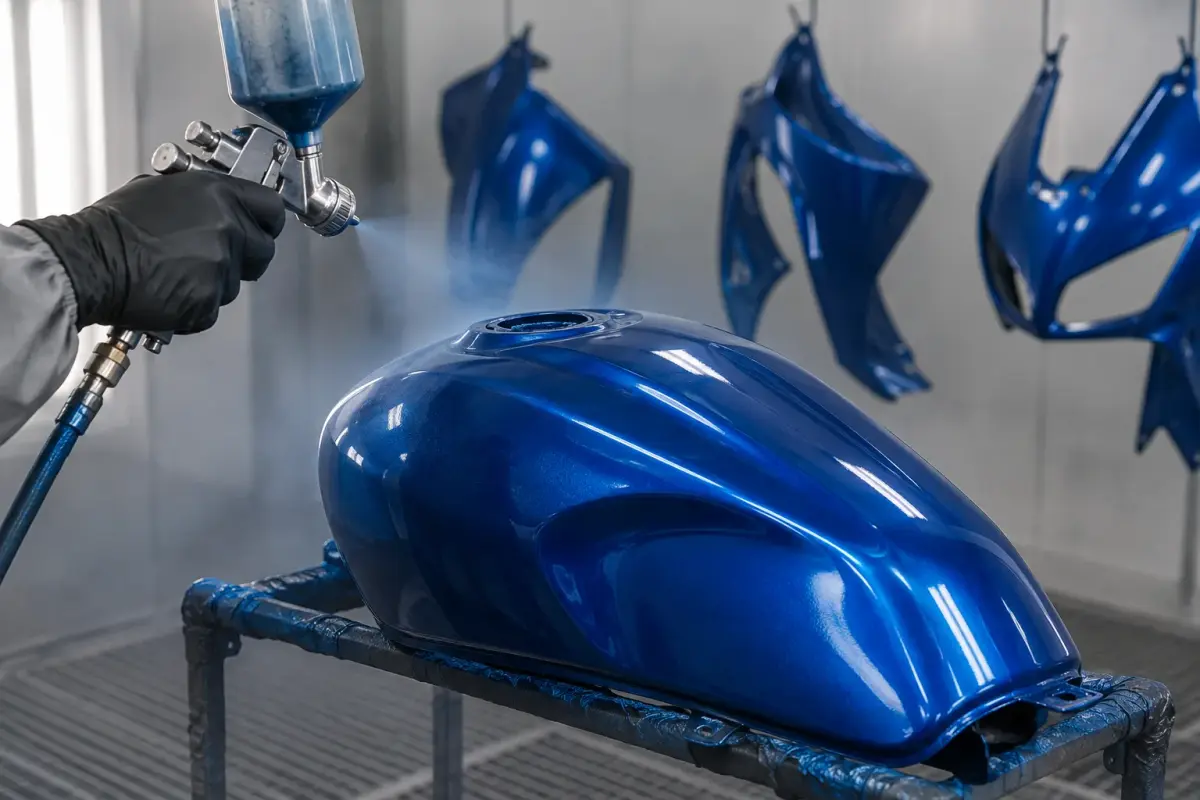 Motorcycle Paint at Certified Motor Sports LLC, Los Angeles, CA
